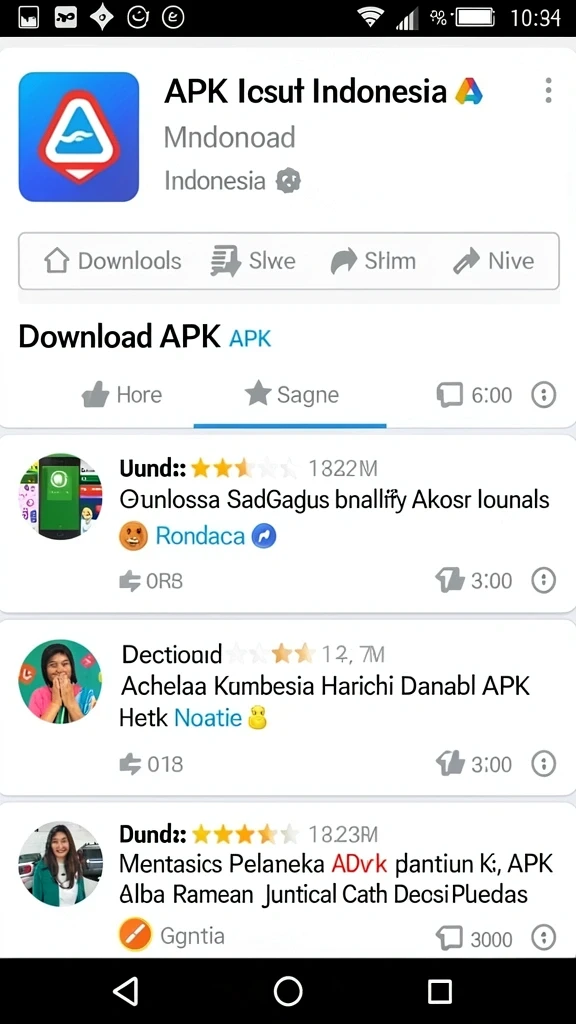 Tampilan awal yang menarik dan penuh warna.