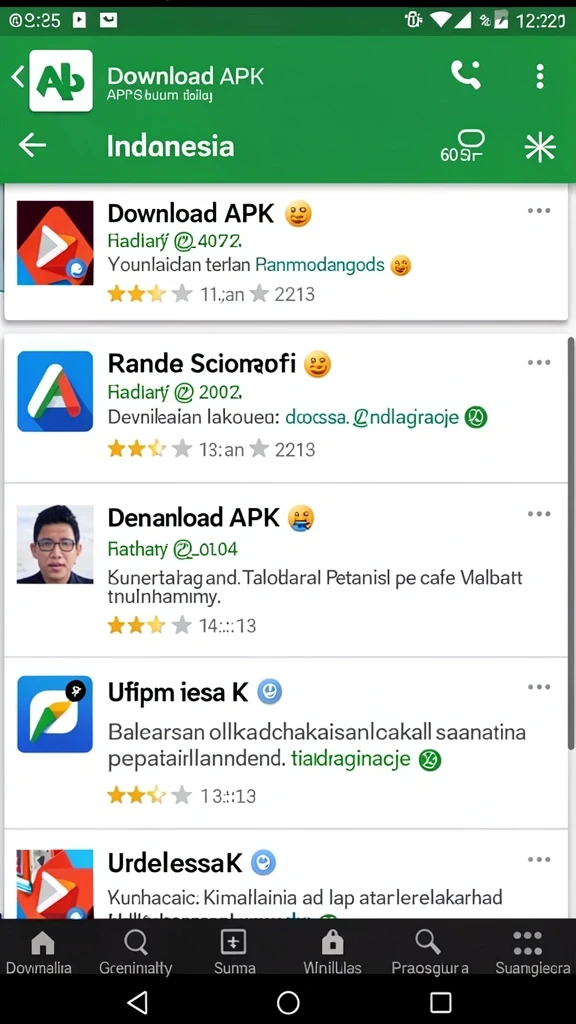 Tampilan awal antarmuka 9N9N yang menarik.