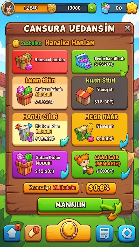 Screenshot memperlihatkan tampilan grafik yang mengesankan dari lingkungan permainan.