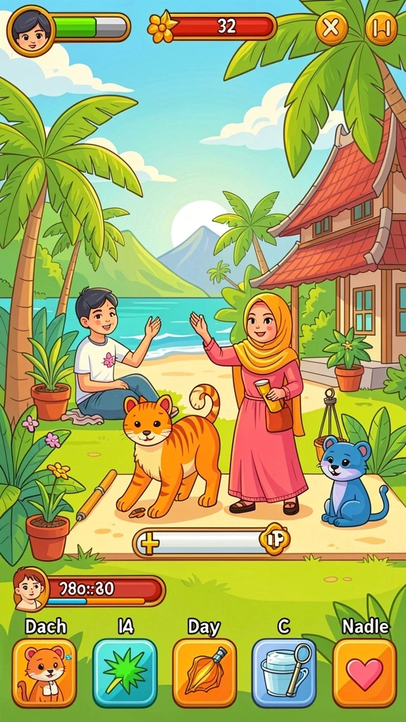 Mode permainan yang beragam untuk semua tingkat pemain.