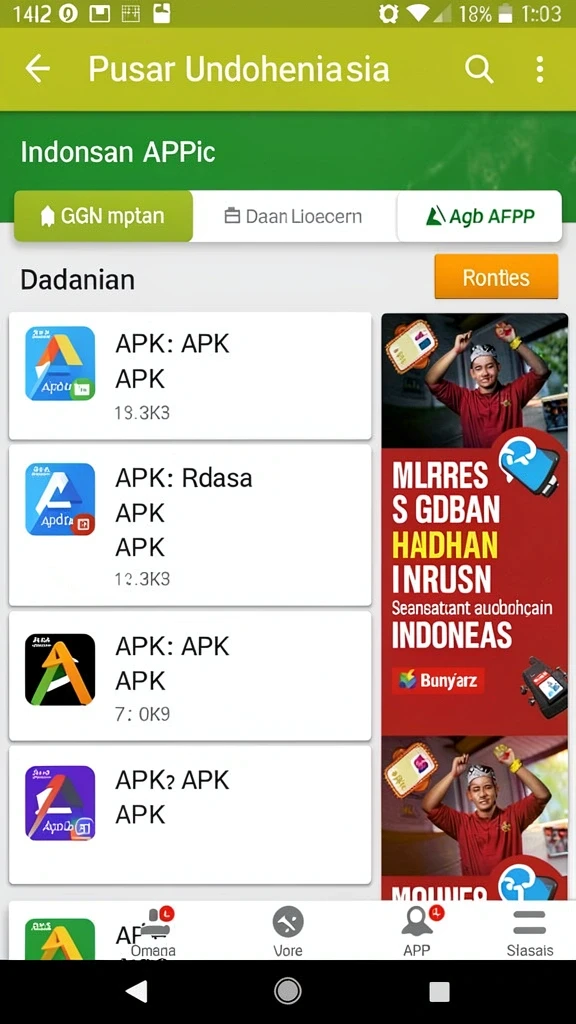 Tampilan antarmuka yang menarik dan mudah digunakan.