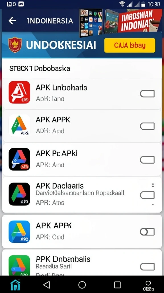 Tampilan antarmuka yang menarik dan sederhana.