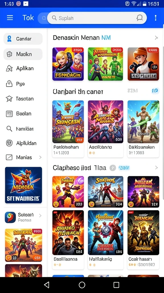 Dunia penuh warna dan petualangan.
