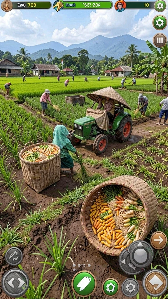 Grafis yang memukau dan penuh warna.
