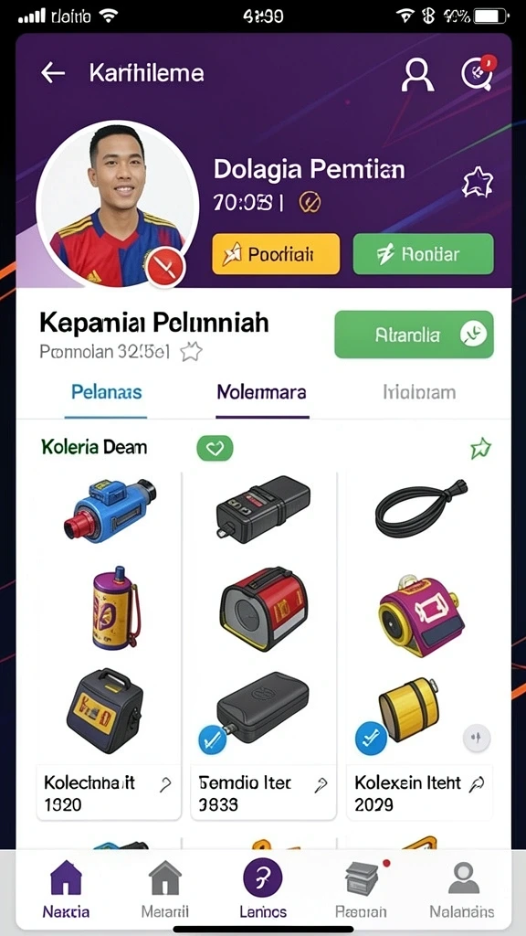 Battle arena dengan grafis yang luar biasa.