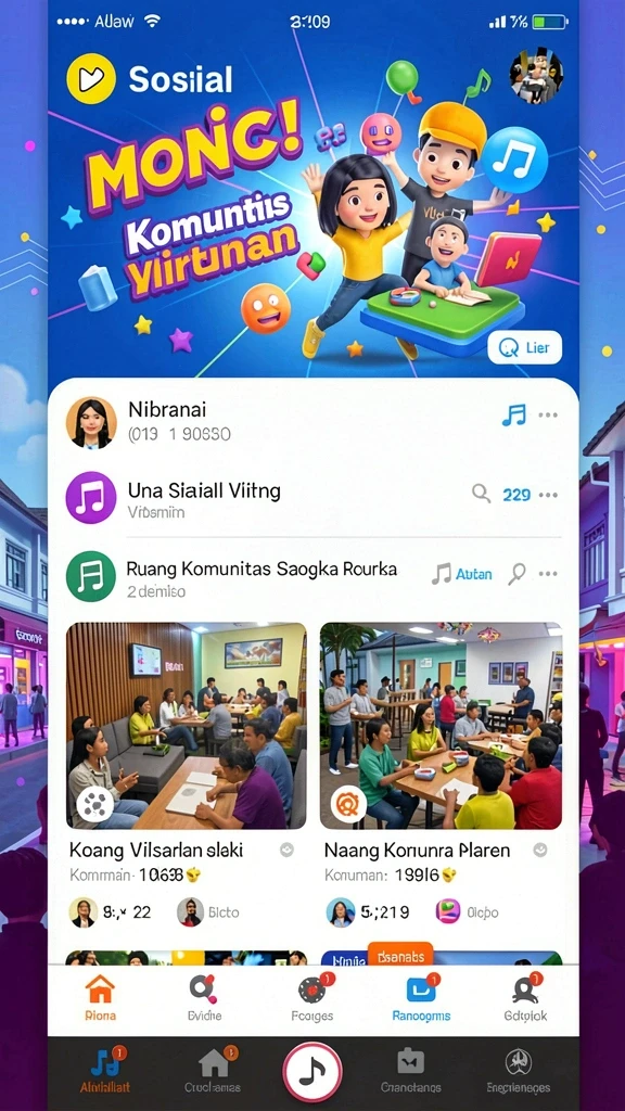Karakter unik dengan kemampuan menarik.