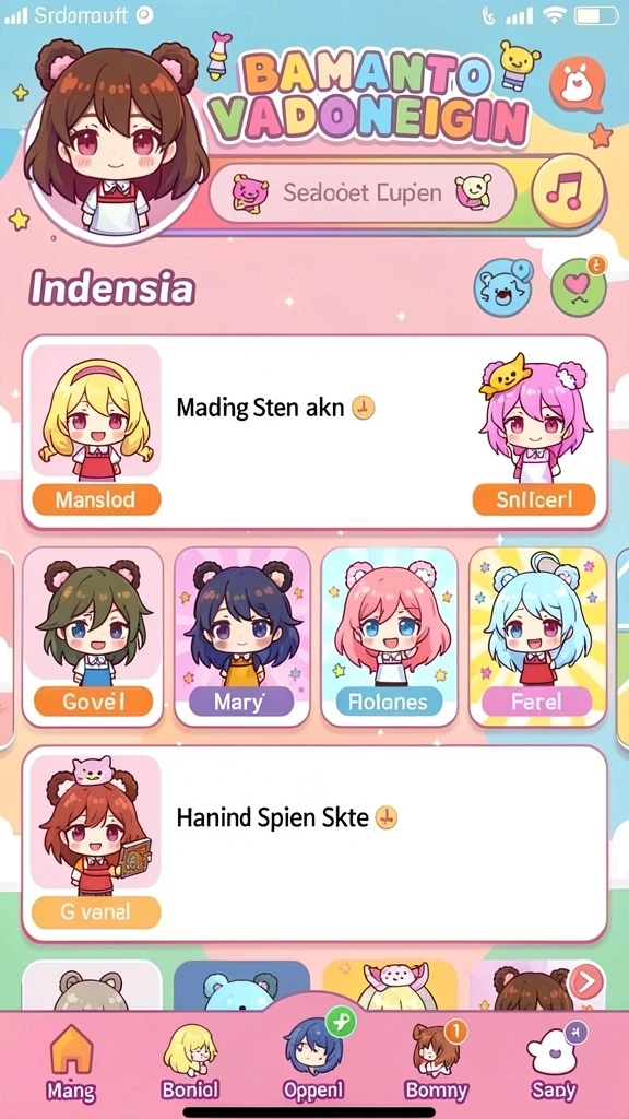 Antarmuka utama HAKIM4D yang menawan.