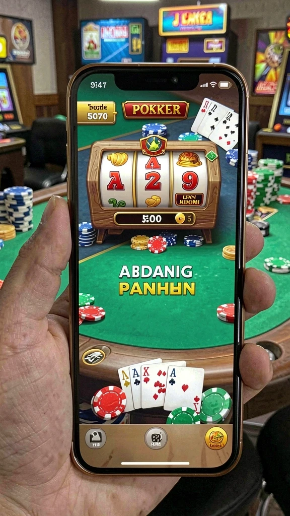 Tampilan antarmuka permainan yang menarik.