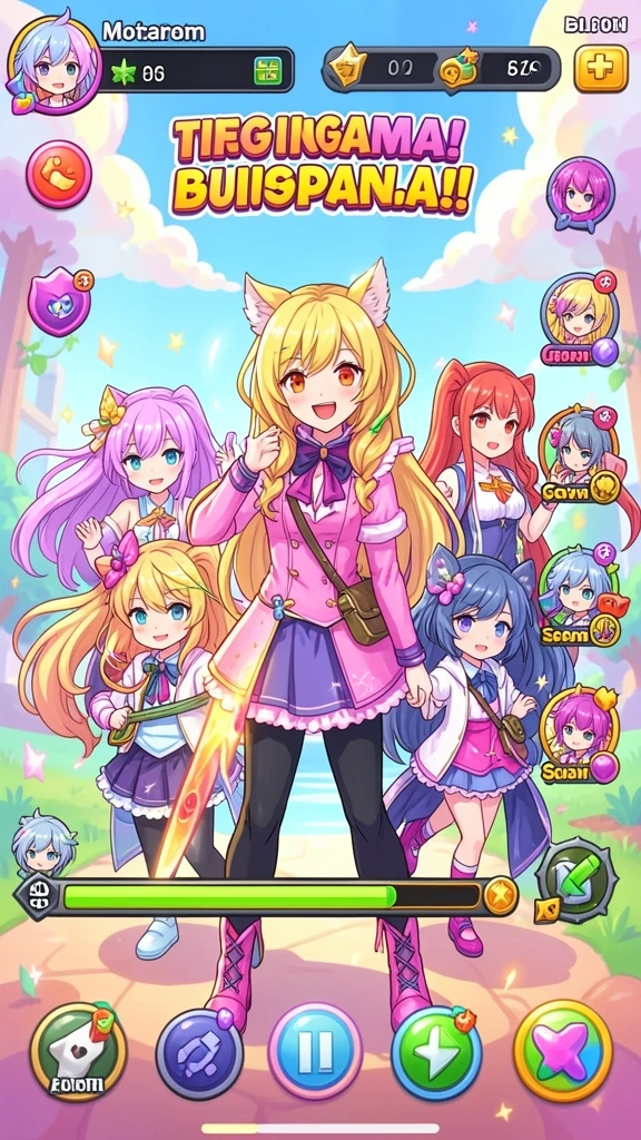 Tangkapan layar menunjukkan fitur komunitas interaktif di IDAGAME.