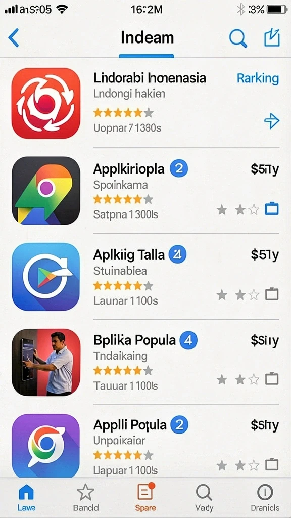 Tangkapan layar dari mode permainan seru.