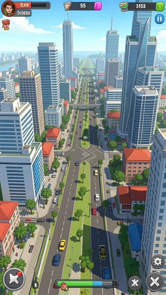Screenshot saat pemain menjelajahi level baru yang menantang.