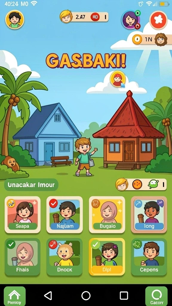 Karakter unik dengan kemampuan spesial.