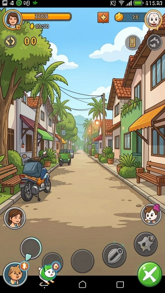 Gameplay yang interaktif dan menarik perhatian.