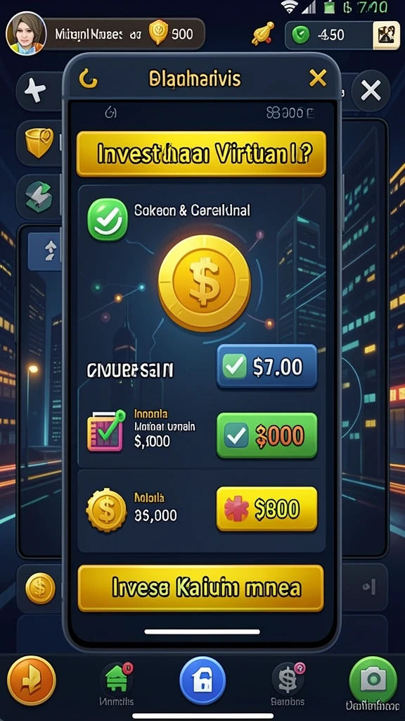 Screenshot menampilkan tampilan permainan dengan berbagai tema menarik.