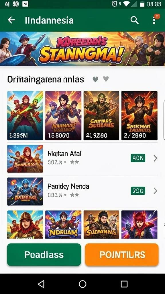 Tampilan antarmuka yang intuitif dan menarik.