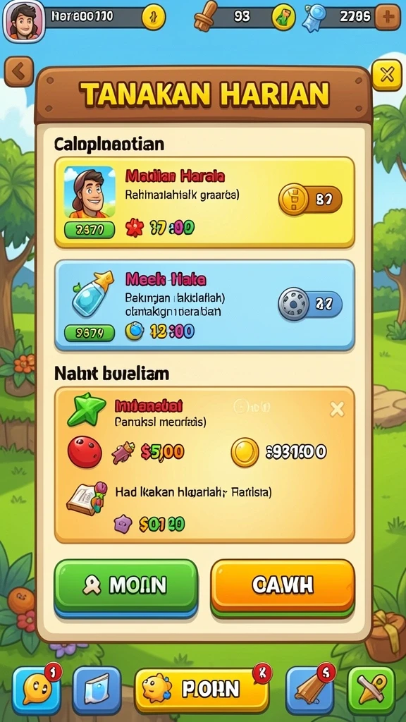 Screenshot kedua menampilkan salah satu karakter baru dalam pembaruan terbaru.