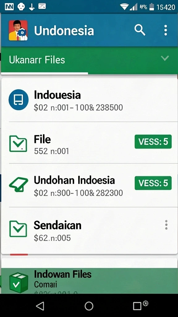 Tampilan antarmuka yang mudah digunakan.