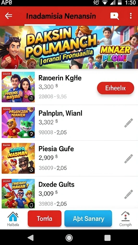 Sistem poin dan reward yang menarik.