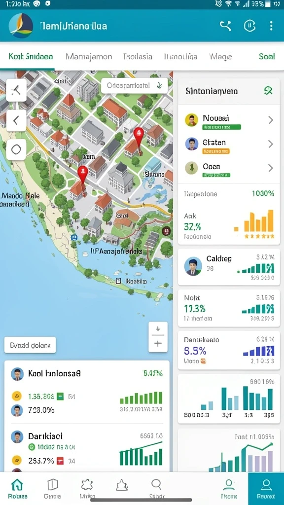 Fitur multiplayer yang mendukung interaksi pengguna.