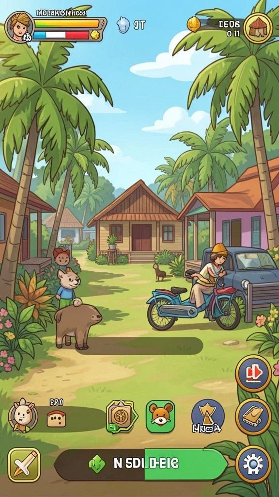 Tampilan grafis yang menawan dan detail.