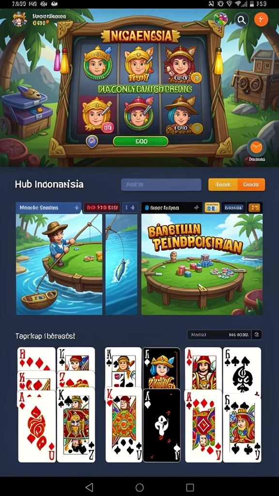 Beragam tema permainan slot yang seru.