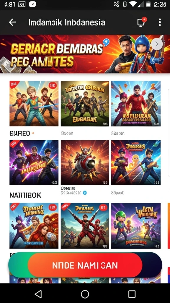 Fitur notifikasi hasil undian yang praktis.