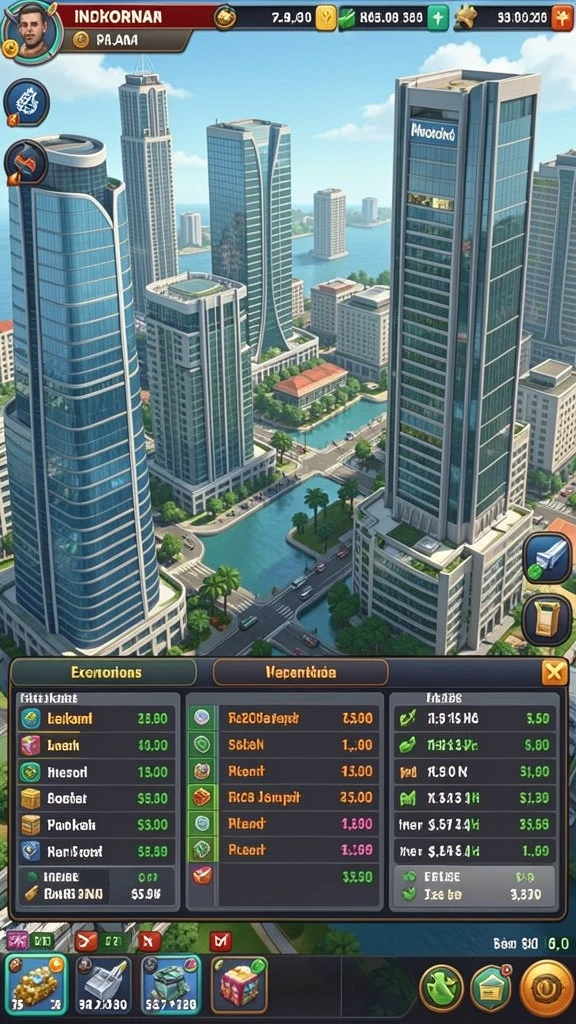 Contoh gameplay seru saat berkompetisi.