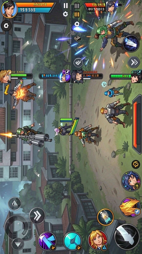 Berbagai mode permainan untuk menantang skill Anda.